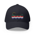 Ozarks Coastline Embroidered Cap — River Wave Logo Hat