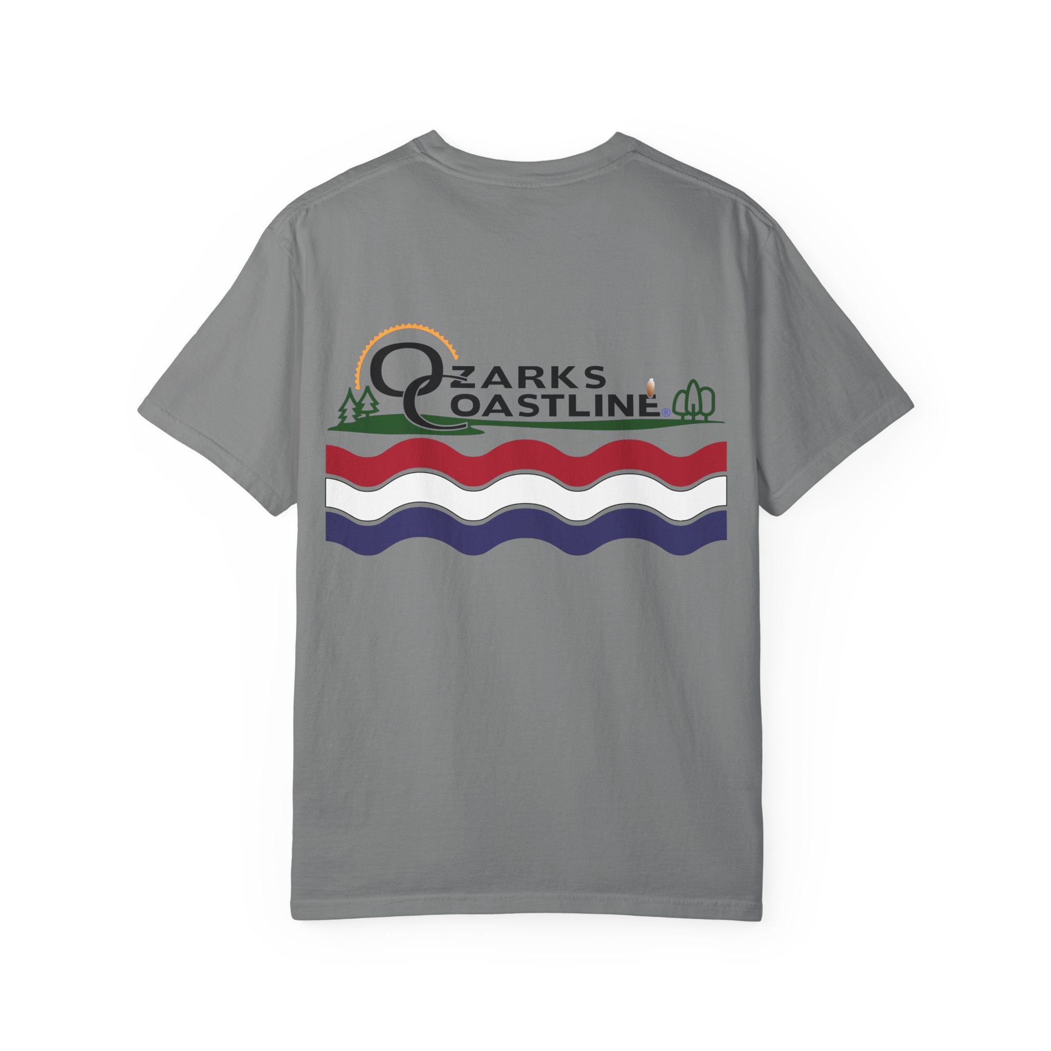 Ozarks Coastline Graphic T-Shirt — Vintage Wave Lake Tee
