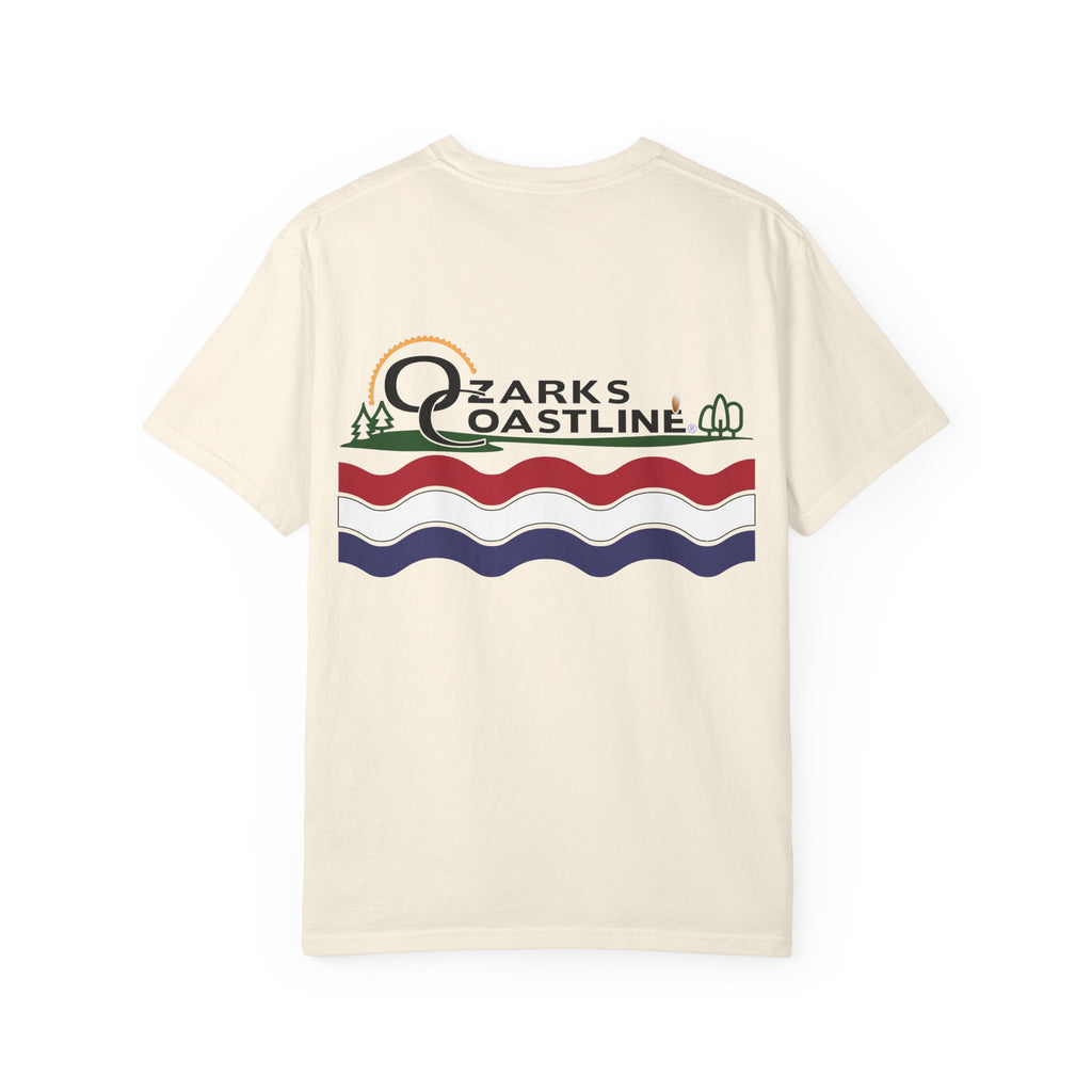 Ozarks Coastline Graphic T-Shirt — Vintage Wave Lake Tee