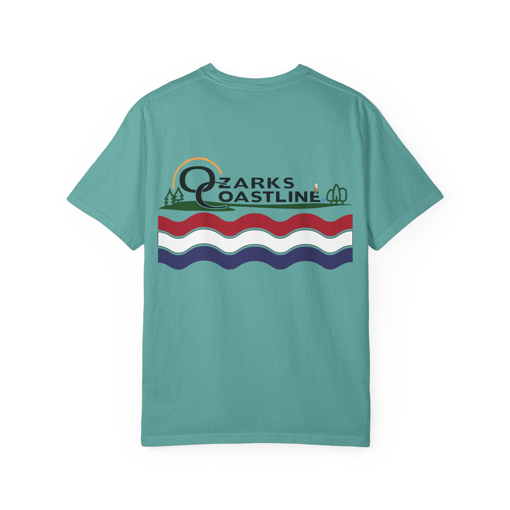 Ozarks Coastline Graphic T-Shirt — Vintage Wave Lake Tee