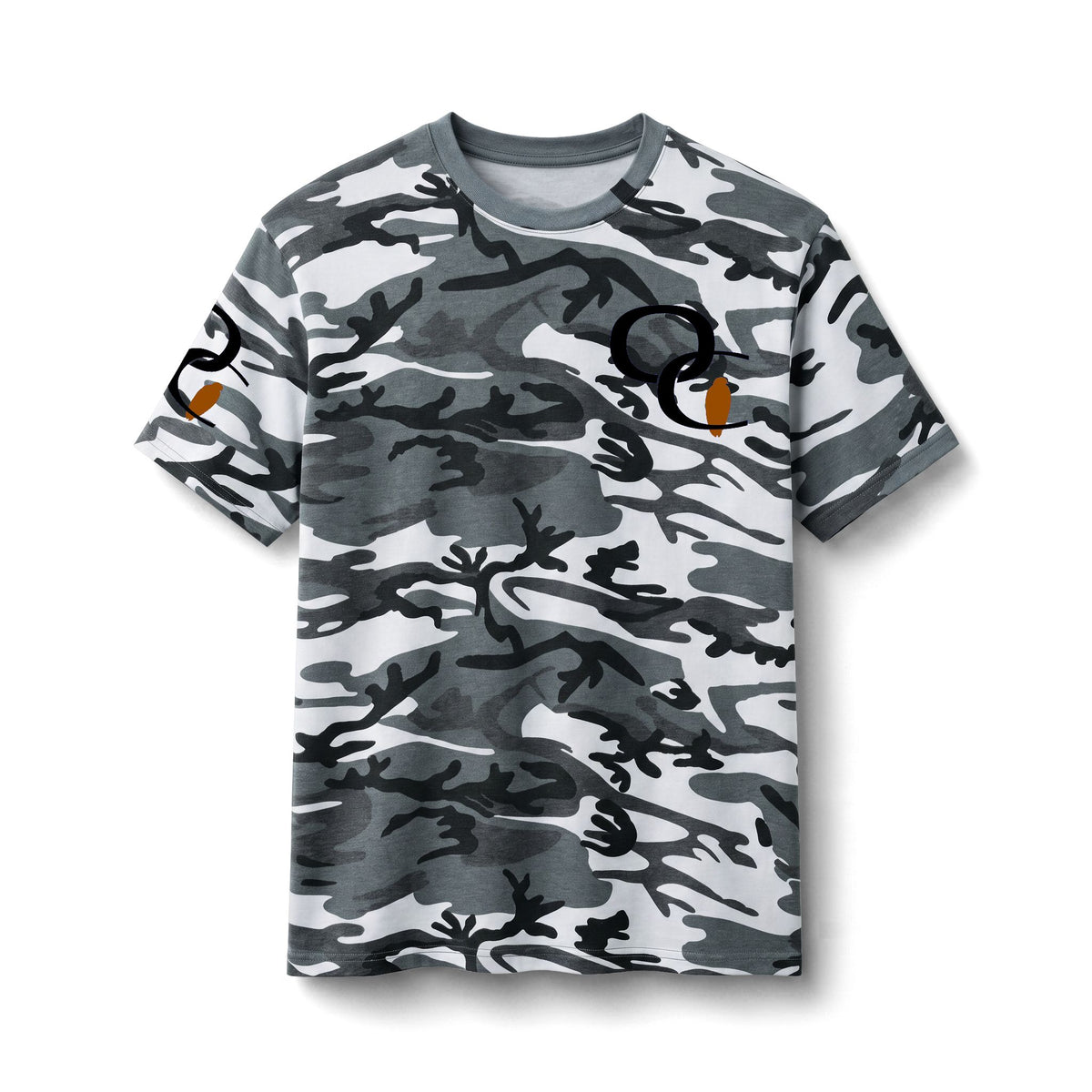 Ozarks Coastline Camo Tee — Ozarks Coastline Logo Camo T‑Shirt