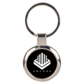 Anodized Aluminum Round Keychain