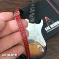 FENDER™ Hip Trip Vintage Red Mini Model Guitar Strap