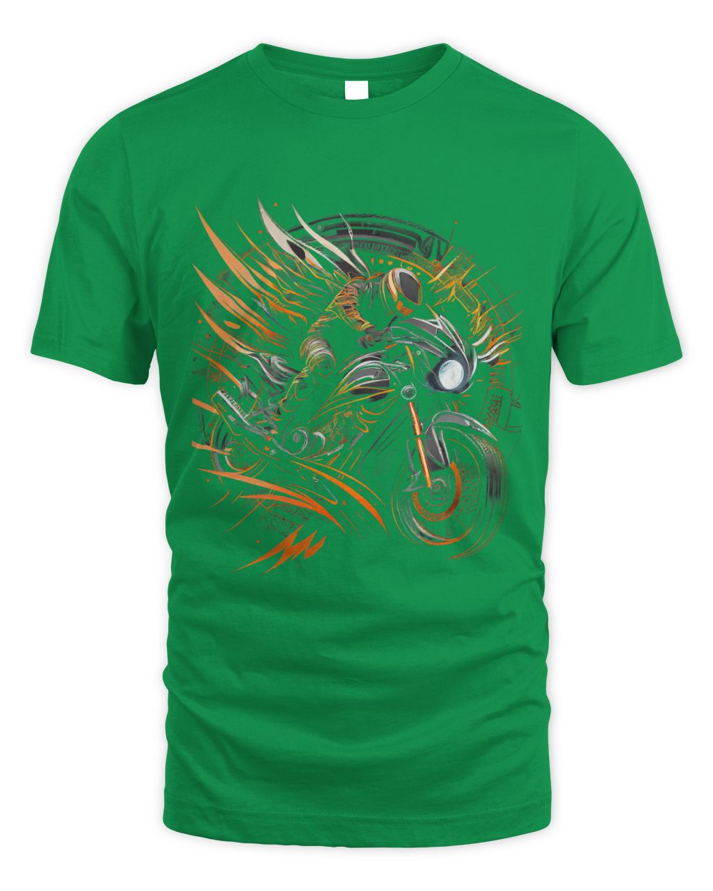 Motorcycle Biker Funny Graphic Tees for Men Women Boys Girls T-Shirt