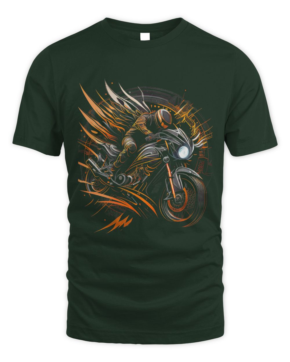 Motorcycle Biker Funny Graphic Tees for Men Women Boys Girls T-Shirt