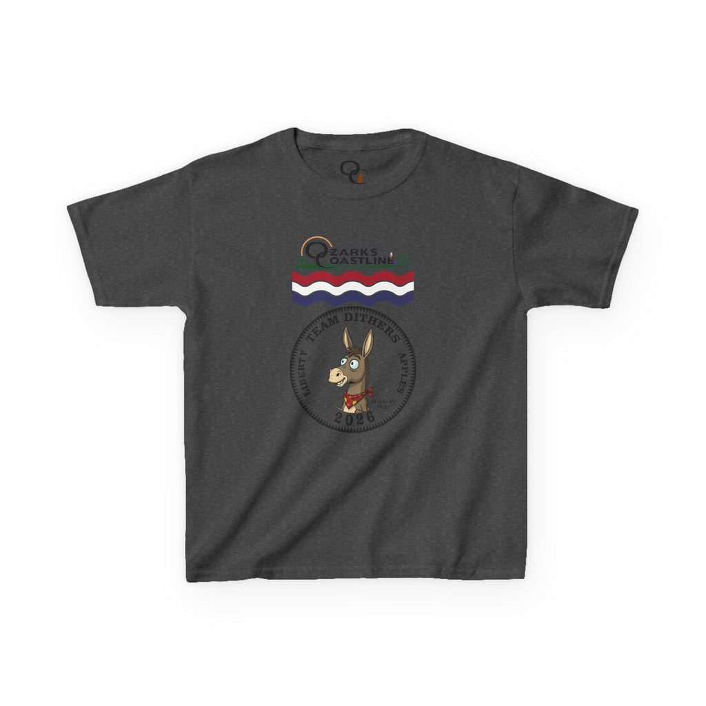 Kids Tee — Ozarks Coastline 'Team Dithers' the Donkey' 2026 Logo Shirt