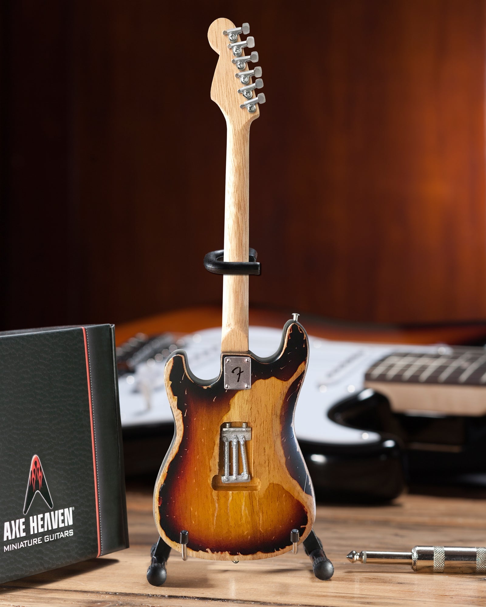 Officially Licensed Kenny Wayne Shepherd Mini Fender™ Strat™ Vintage 1961 Sunburst Guitar Model