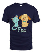 Cute Cat And Dog Peace Cool Animal Lover Costume