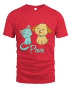 Cute Cat And Dog Peace Cool Animal Lover Costume