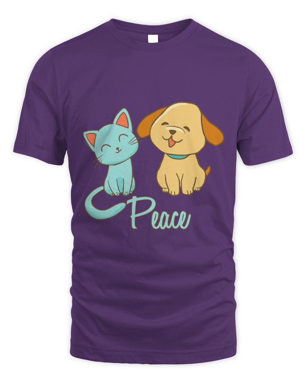Cute Cat And Dog Peace Cool Animal Lover Costume