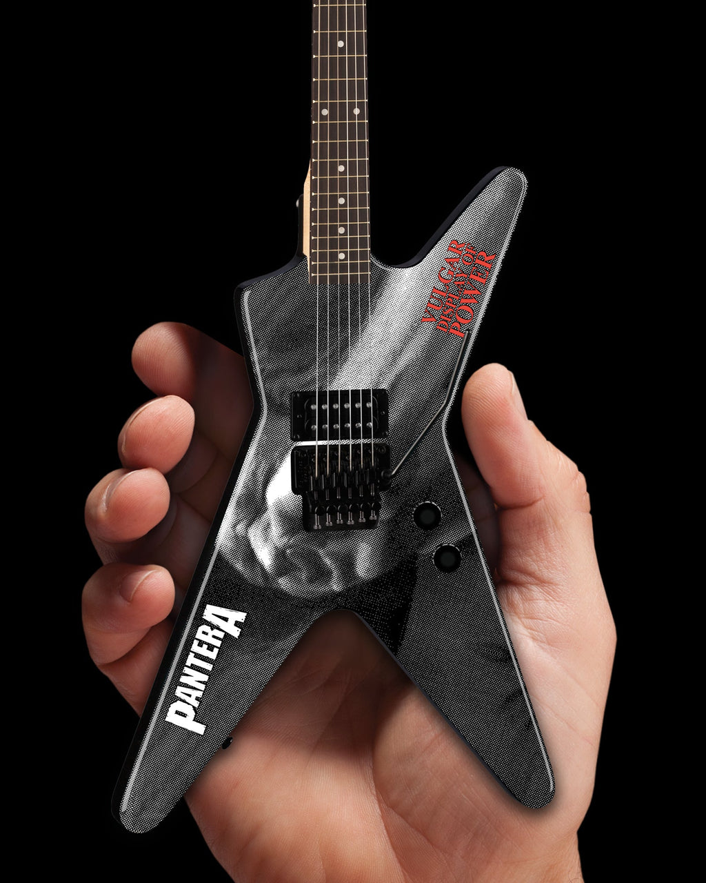 Set of 3 Handcrafted Dean Dimebag Signature Pantera ML Mini Guitar Models