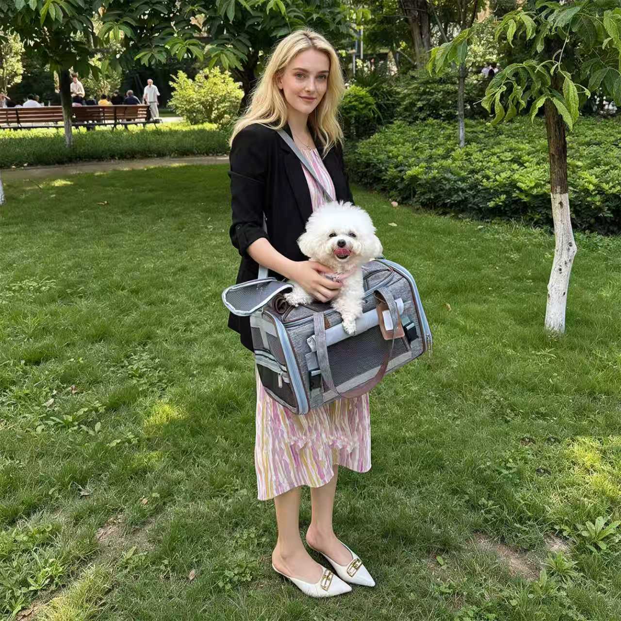 Mr. Peanut's Gold Series Mini V3.0 Expandable Pet Carrier