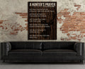 A Hunters Prayer, Canvas Wall Art, Home Decor, Hunting, Hunt, Bow Hunting, Deer Hunting, Hunting Gift