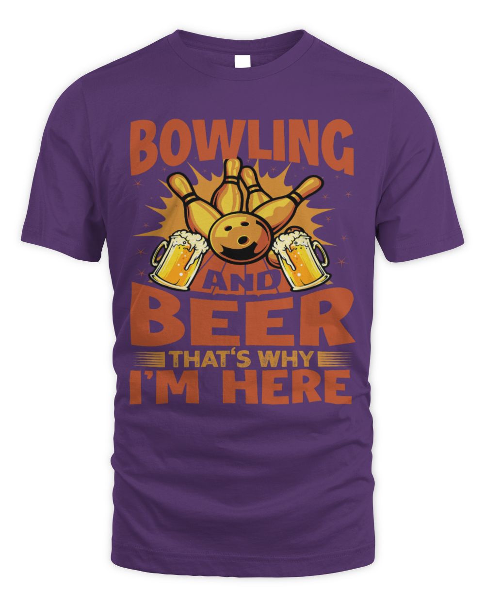 Cute Bowler And Beer Thats Why Im Here Bowler Sports Team