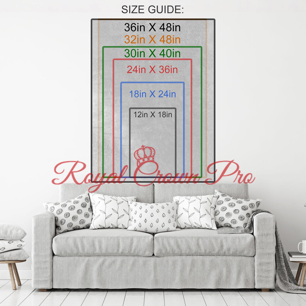 I Want To Believe Canvas Wall Art, UFO Decor, X-Files Style Design, Area 51, Alien Decor