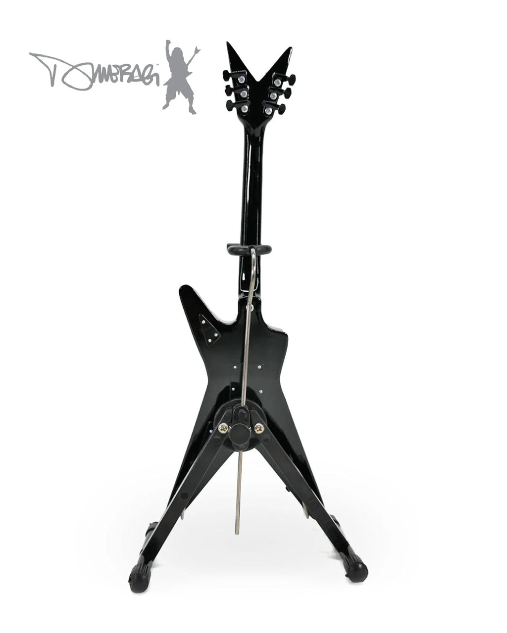 Licensed Dimebag Darrell Signature Lightning Bolt Miniature Guitar Replica