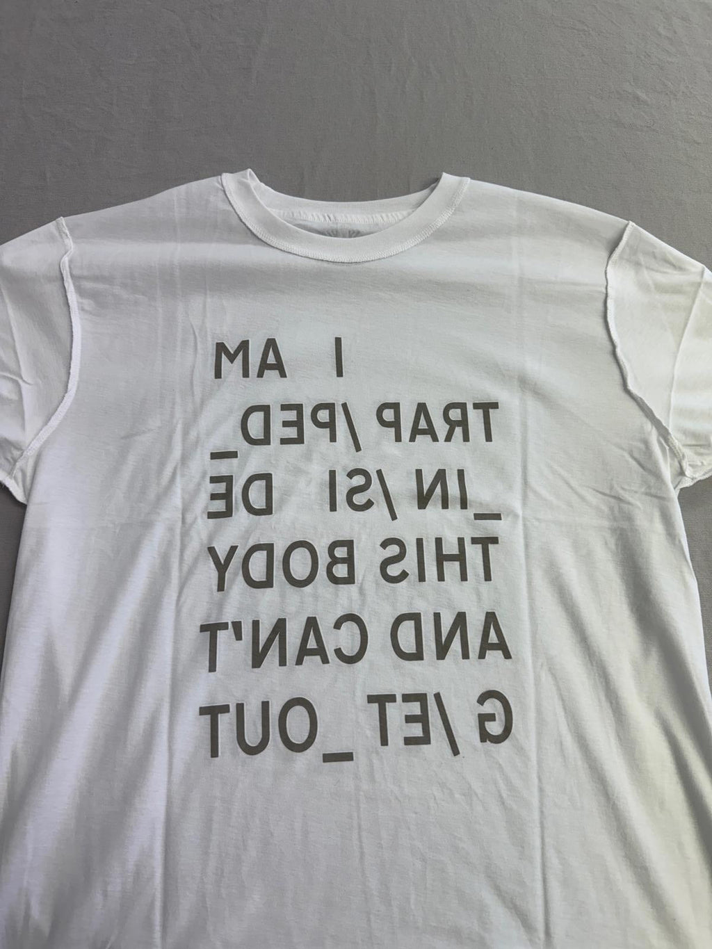 Radiohead Trapped T-shirt - In Rainbows Bodysnatchers Tee
