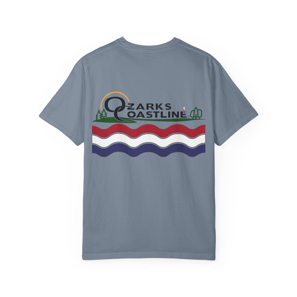 Ozarks Coastline Graphic T-Shirt — Vintage Wave Lake Tee
