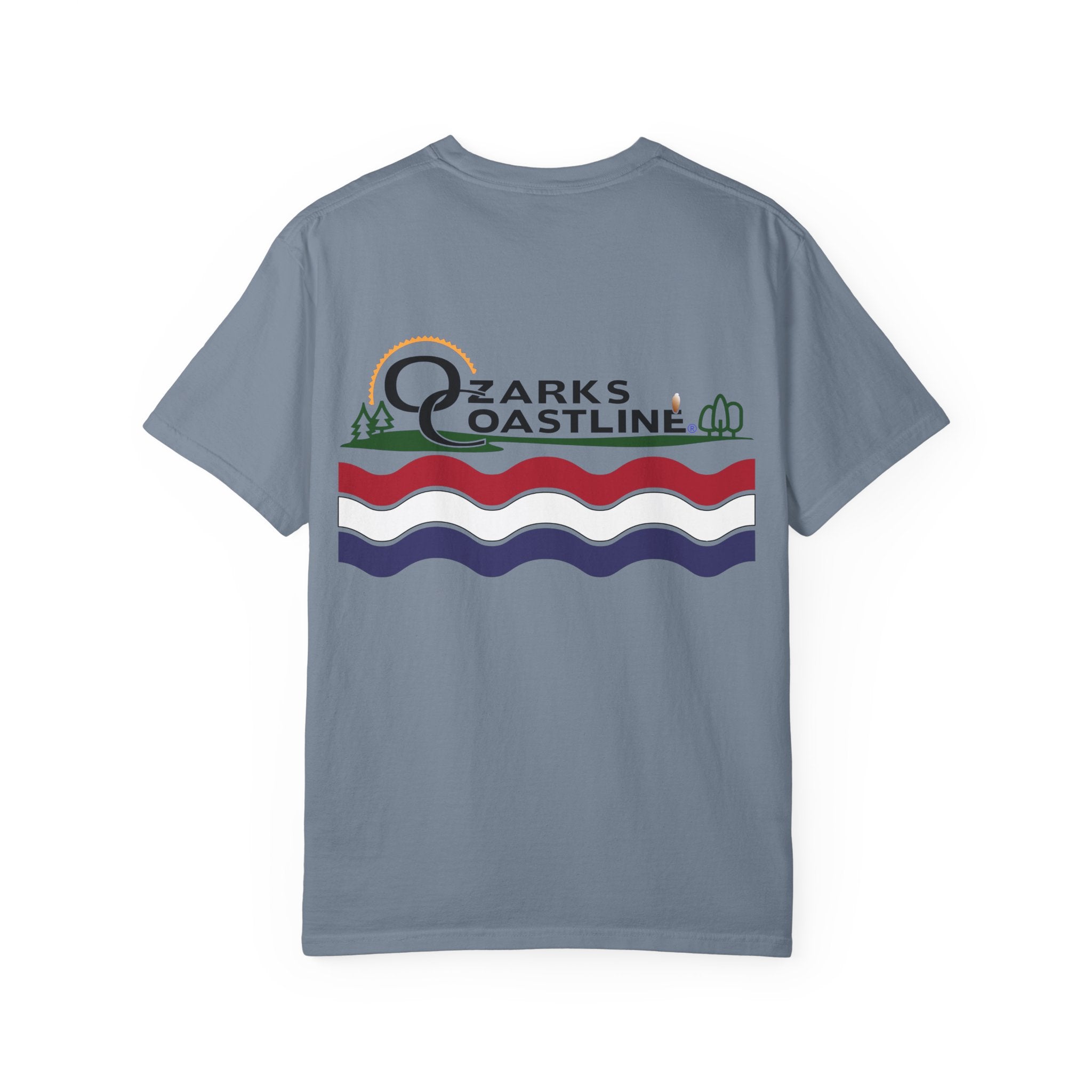 Ozarks Coastline Graphic T-Shirt — Vintage Wave Lake Tee
