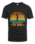 Cute Golf Just Want To Play Golf N Hang With My Dog
