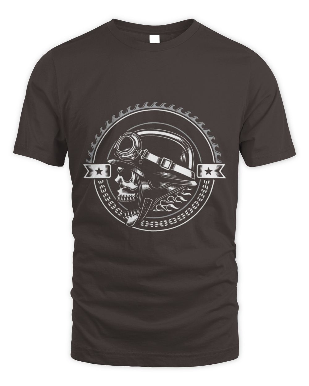 Cute Skull Motorcycle Gears 2Chains Biker Skull Design Weekend