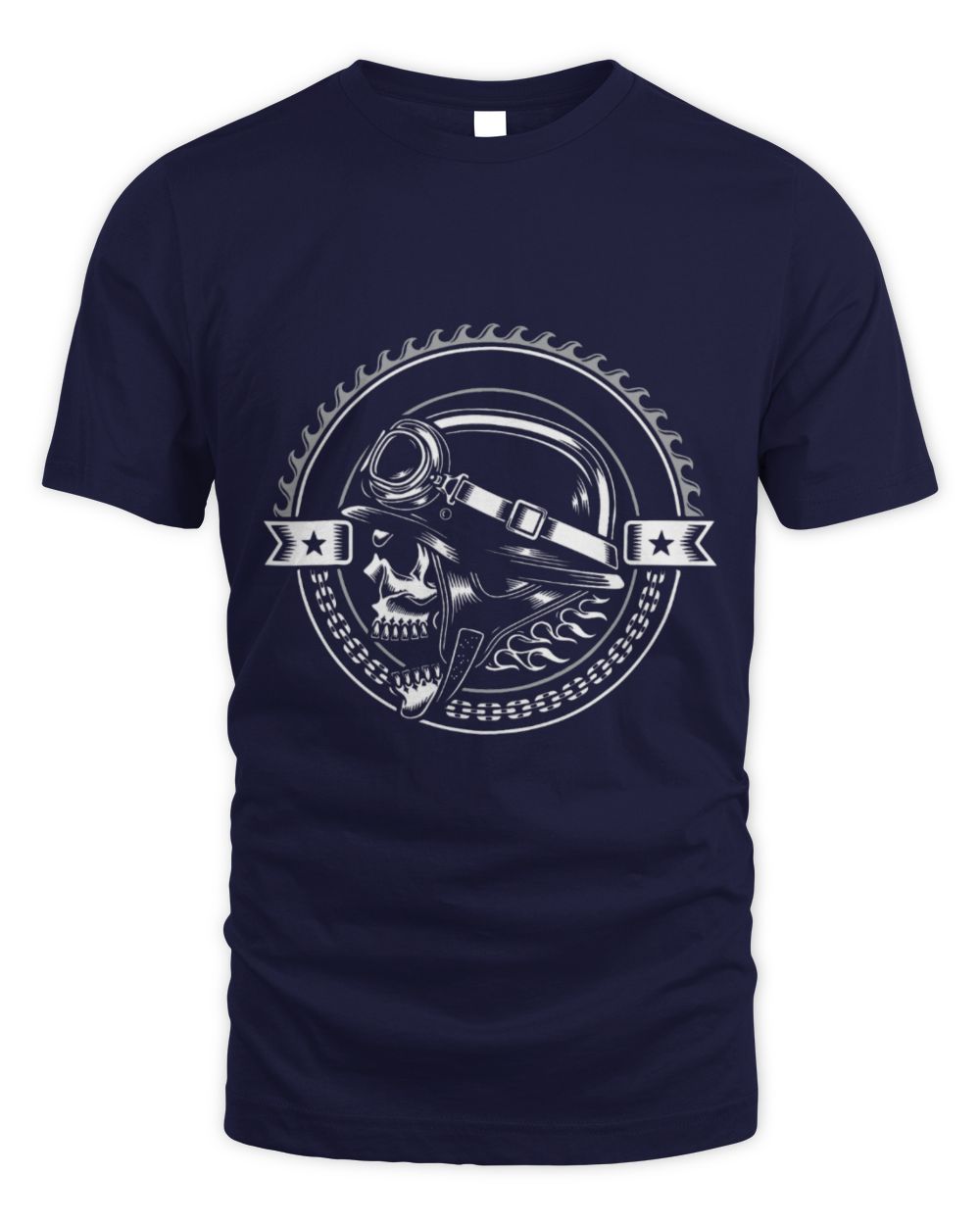 Cute Skull Motorcycle Gears 2Chains Biker Skull Design Weekend