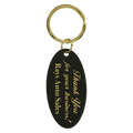 Oval Keychain