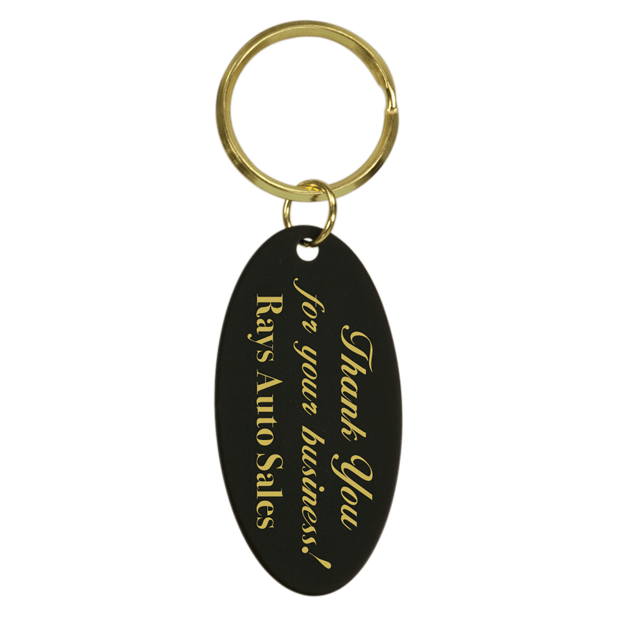 Oval Keychain