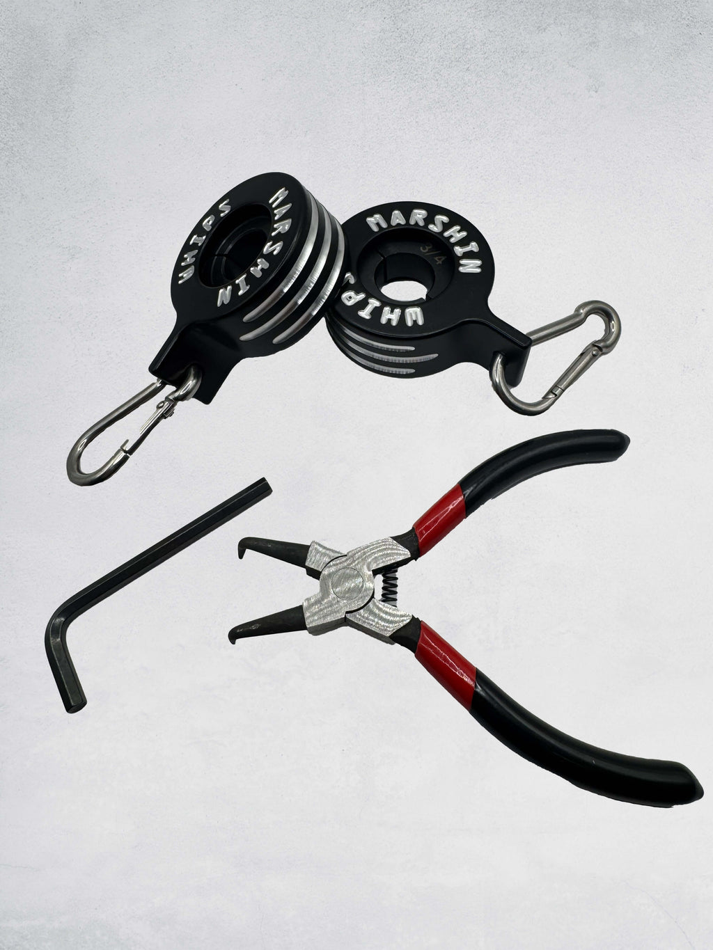 Marshin Whips 360° Rotating Flag Clips (22MM) | Game Changer Series Tangle-Free Kit