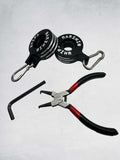 Marshin Whips 1/2" Rotating Flag Clips | NON-LED Day Whips ONLY | V2 Series
