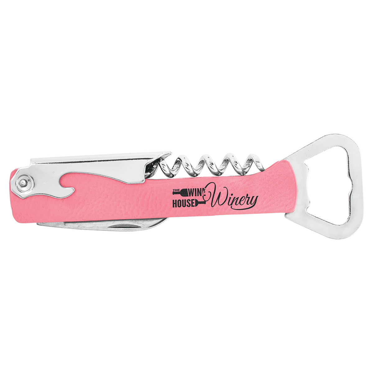 Leatherette Wine Bottle Opener