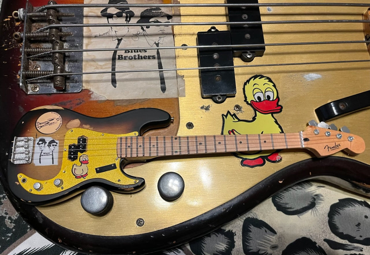 Duck Dunn Original '59 Fender™ Precision Bass™ Duck Bass Miniature Model