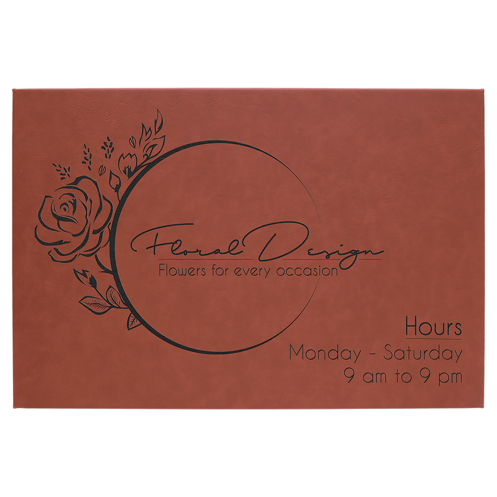 Leatherette Wall Decor/Signage