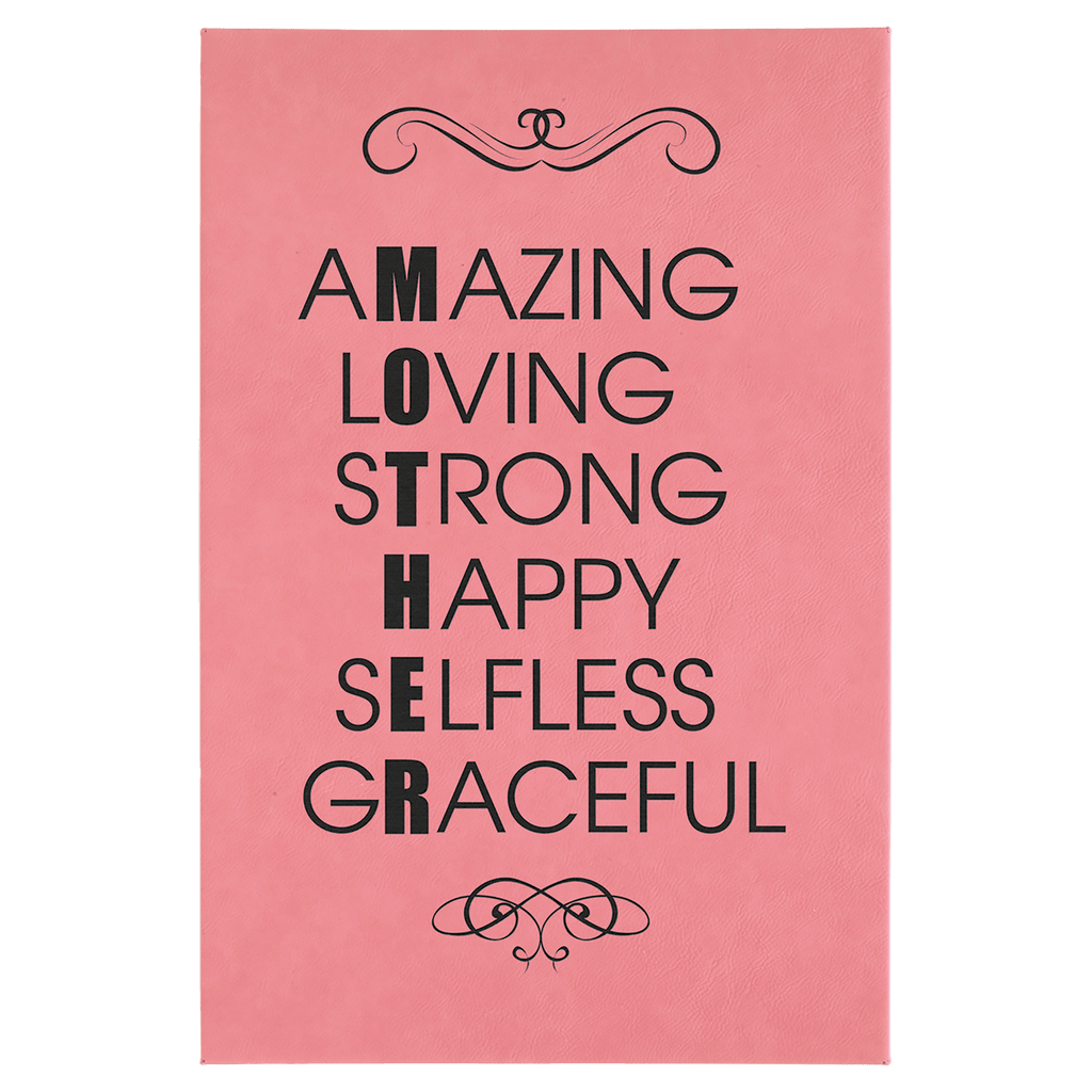 Leatherette Wall Decor/Signage