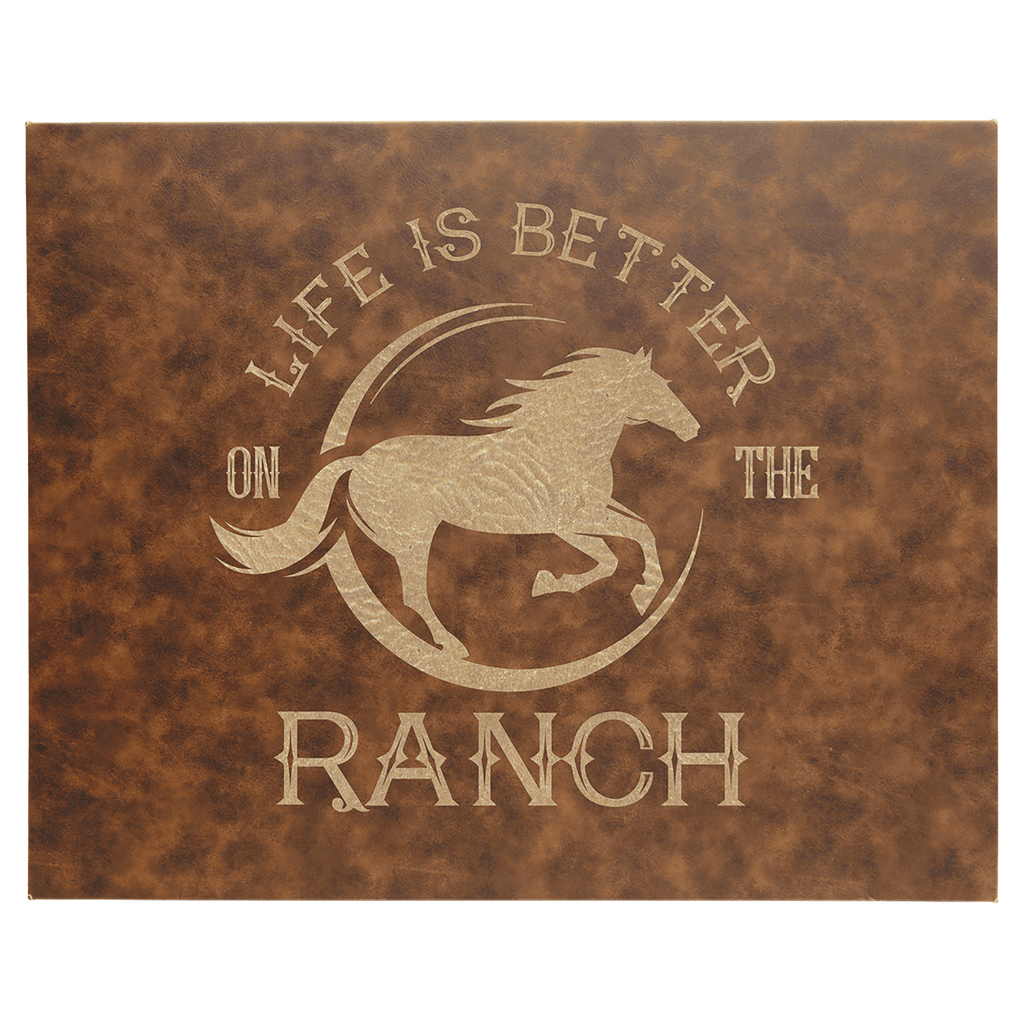 Leatherette Wall Decor/Signage