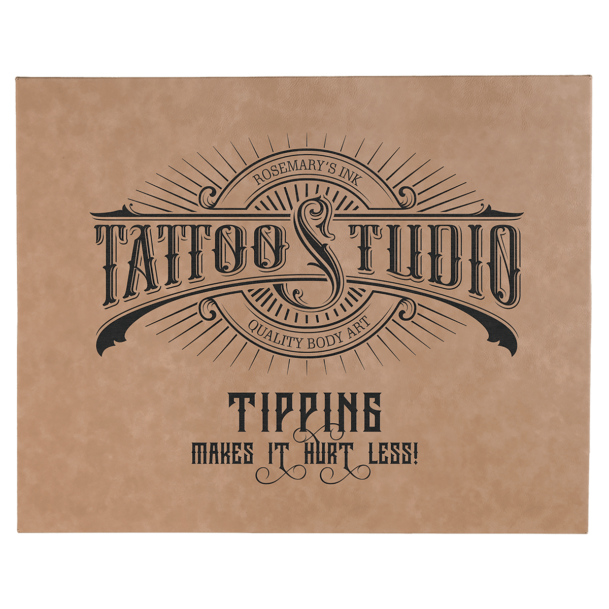 Leatherette Wall Decor/Signage