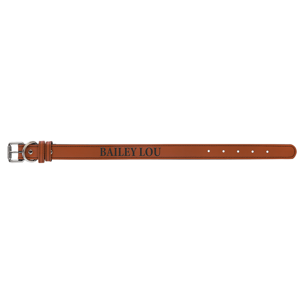 Small Leatherette Dog Collar