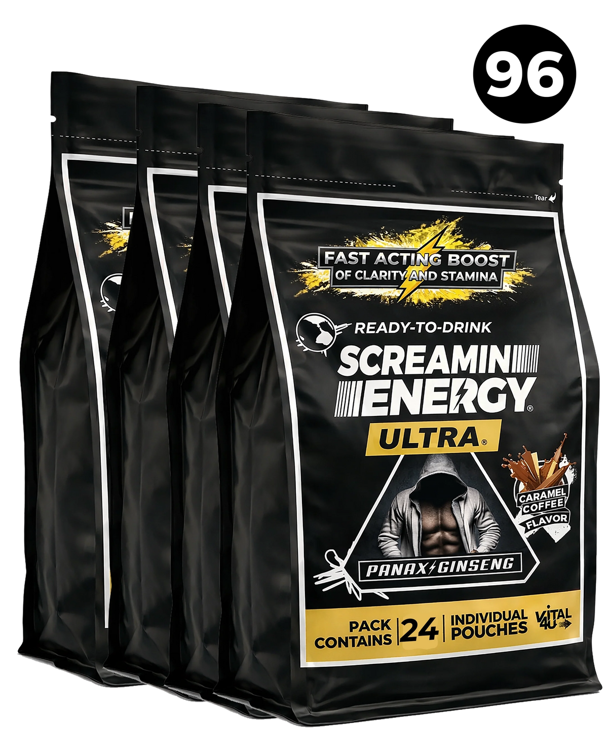 Screamin Energy Ultra Caramel Coffee