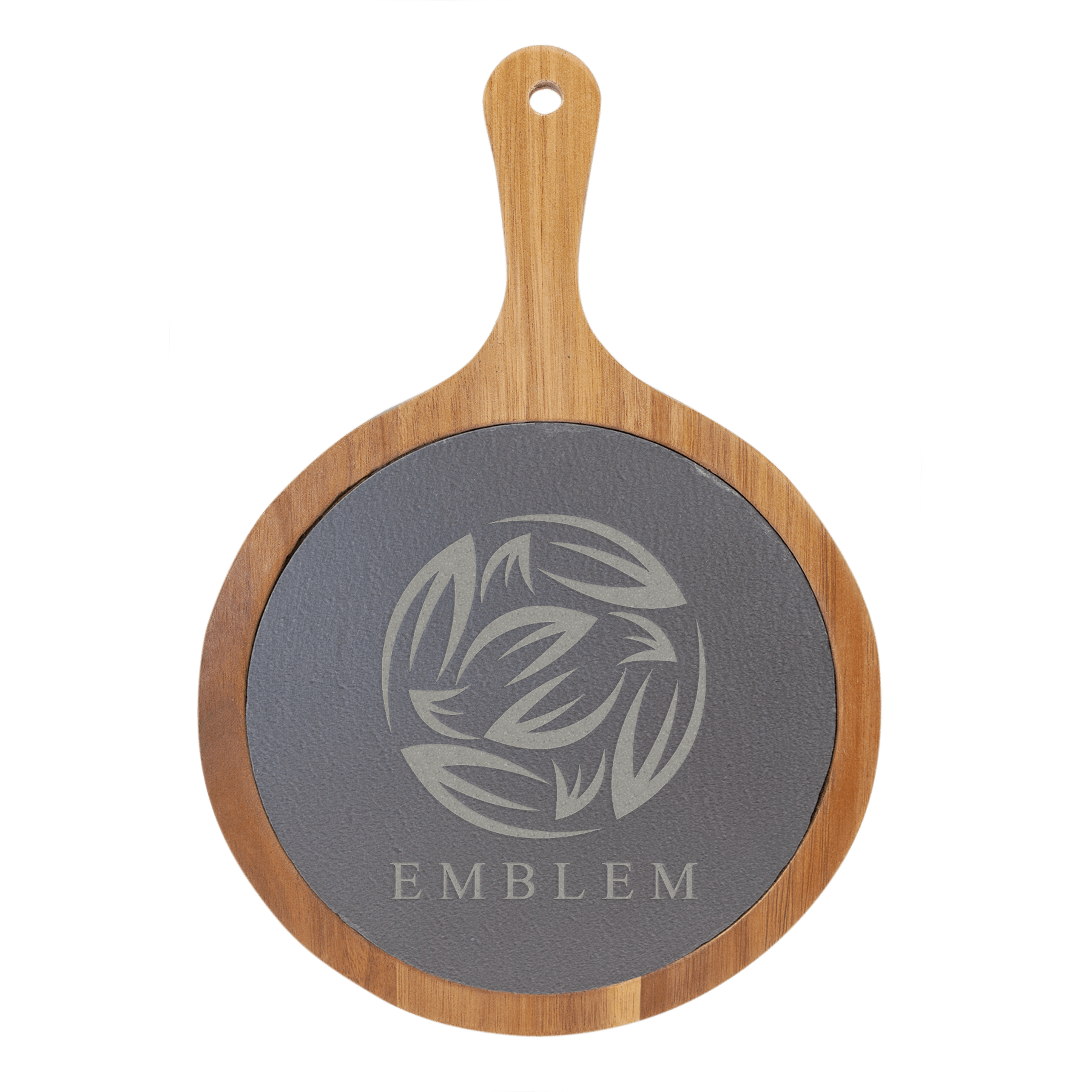 Acacia Wood with Slate Cutting Board