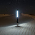 Big Moe White Edition LED Whips | Solid Color High-Output Safety Whips | Pair