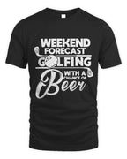 Cute Golf Beer Weekend Forecast Golfing With A Chance of Beer Golf Golfers