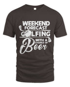 Cute Golf Beer Weekend Forecast Golfing With A Chance of Beer Golf Golfers