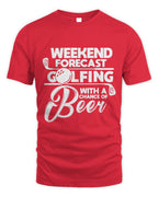 Cute Golf Beer Weekend Forecast Golfing With A Chance of Beer Golf Golfers