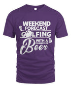 Cute Golf Beer Weekend Forecast Golfing With A Chance of Beer Golf Golfers