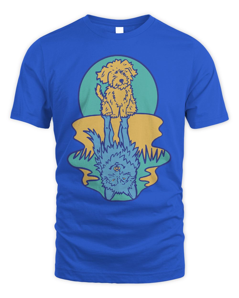 Cute Wolf Cute Dog Wolf Reflection Water Reflection Dogs
