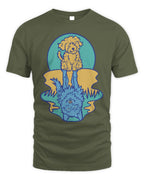 Cute Wolf Cute Dog Wolf Reflection Water Reflection Dogs