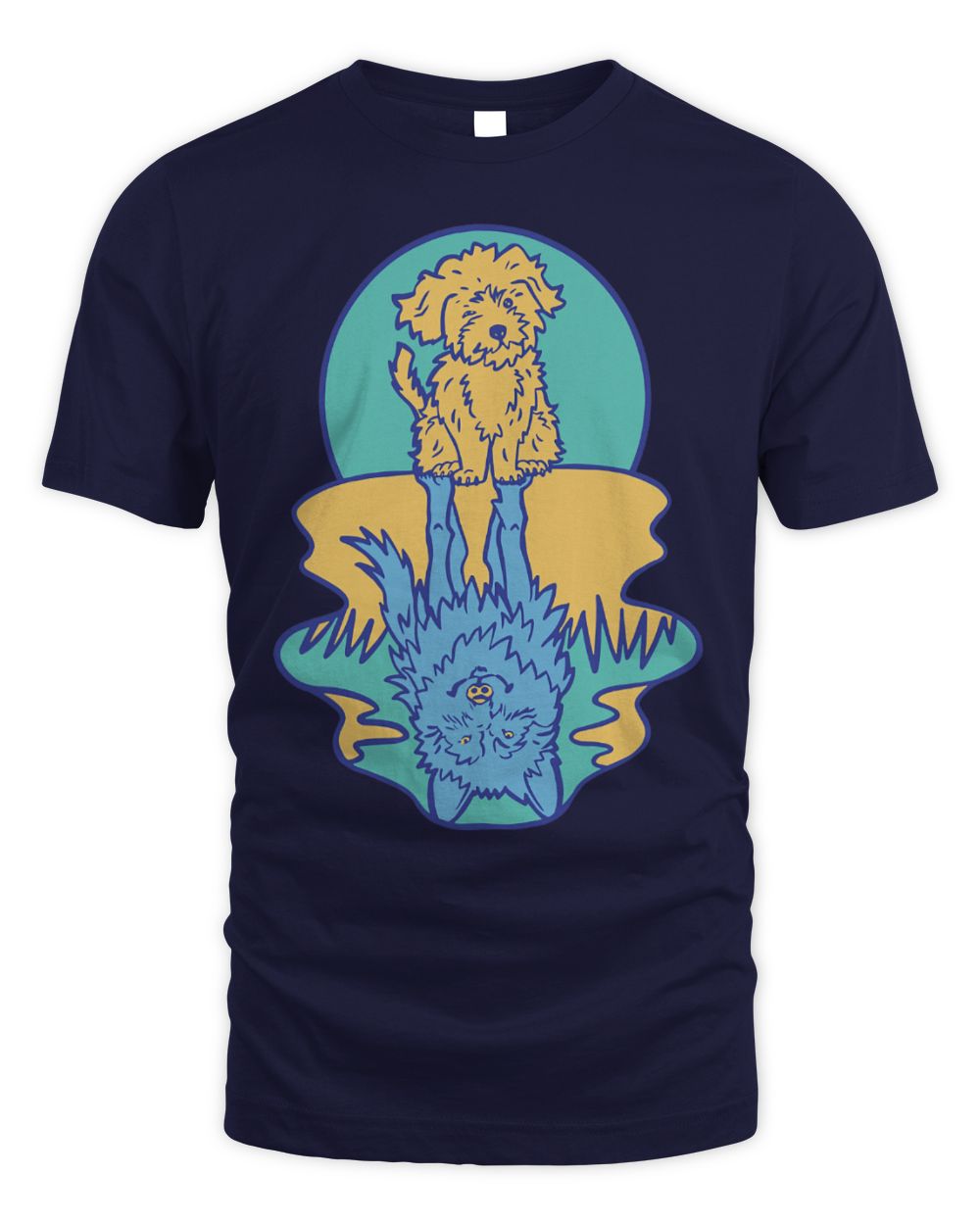 Cute Wolf Cute Dog Wolf Reflection Water Reflection Dogs