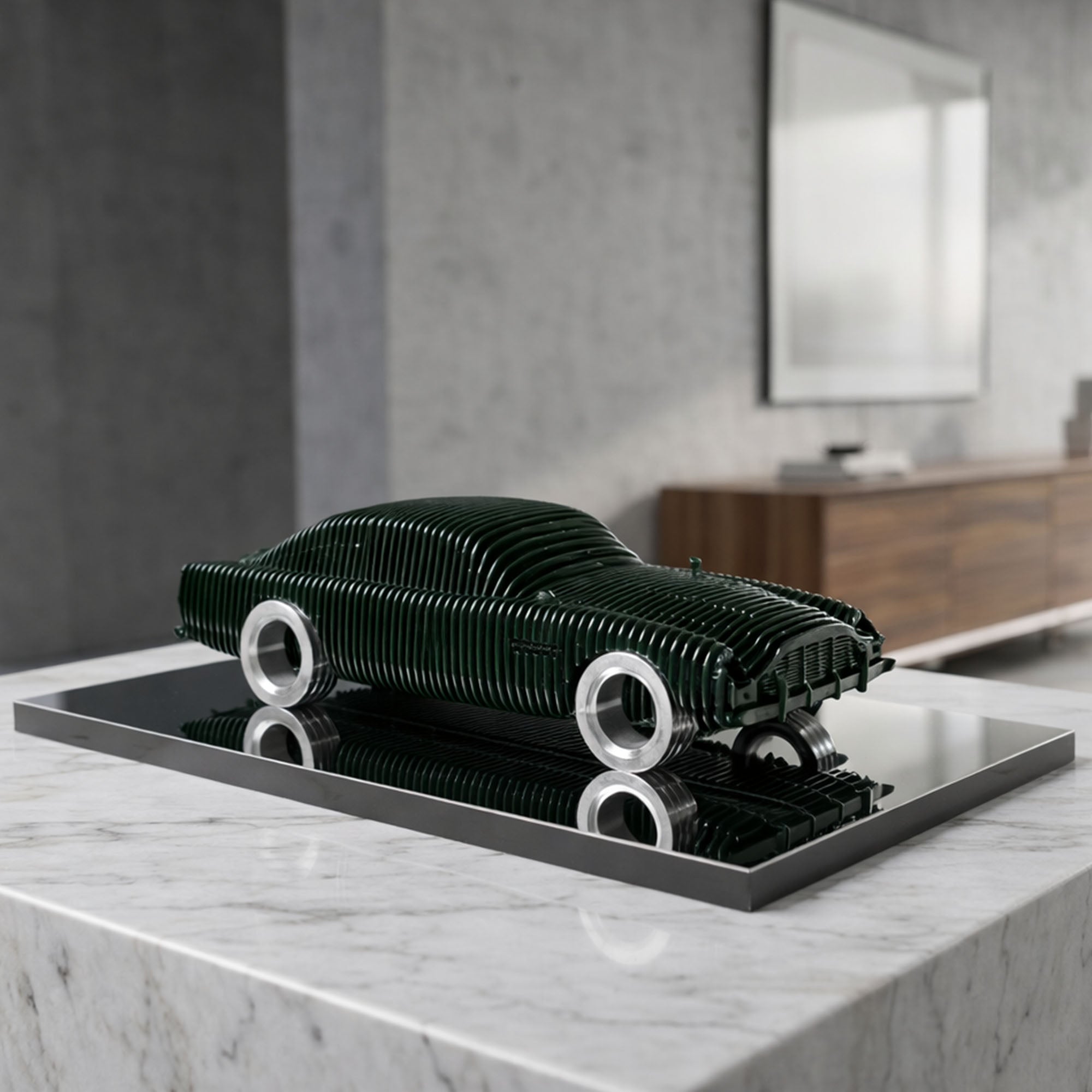 DB5 Metal Car Sculpture