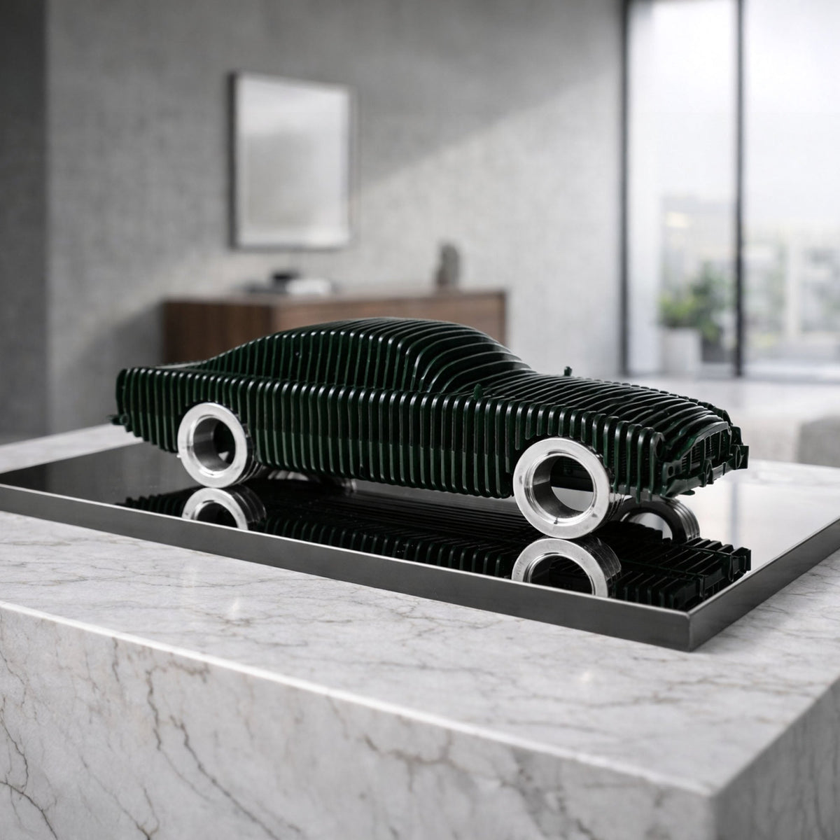 DB5 Metal Car Sculpture