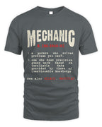 Cute Mechanic Motocross Biker Mens Mechanic Fathers Day Motor Expert Technology Bolts Lover